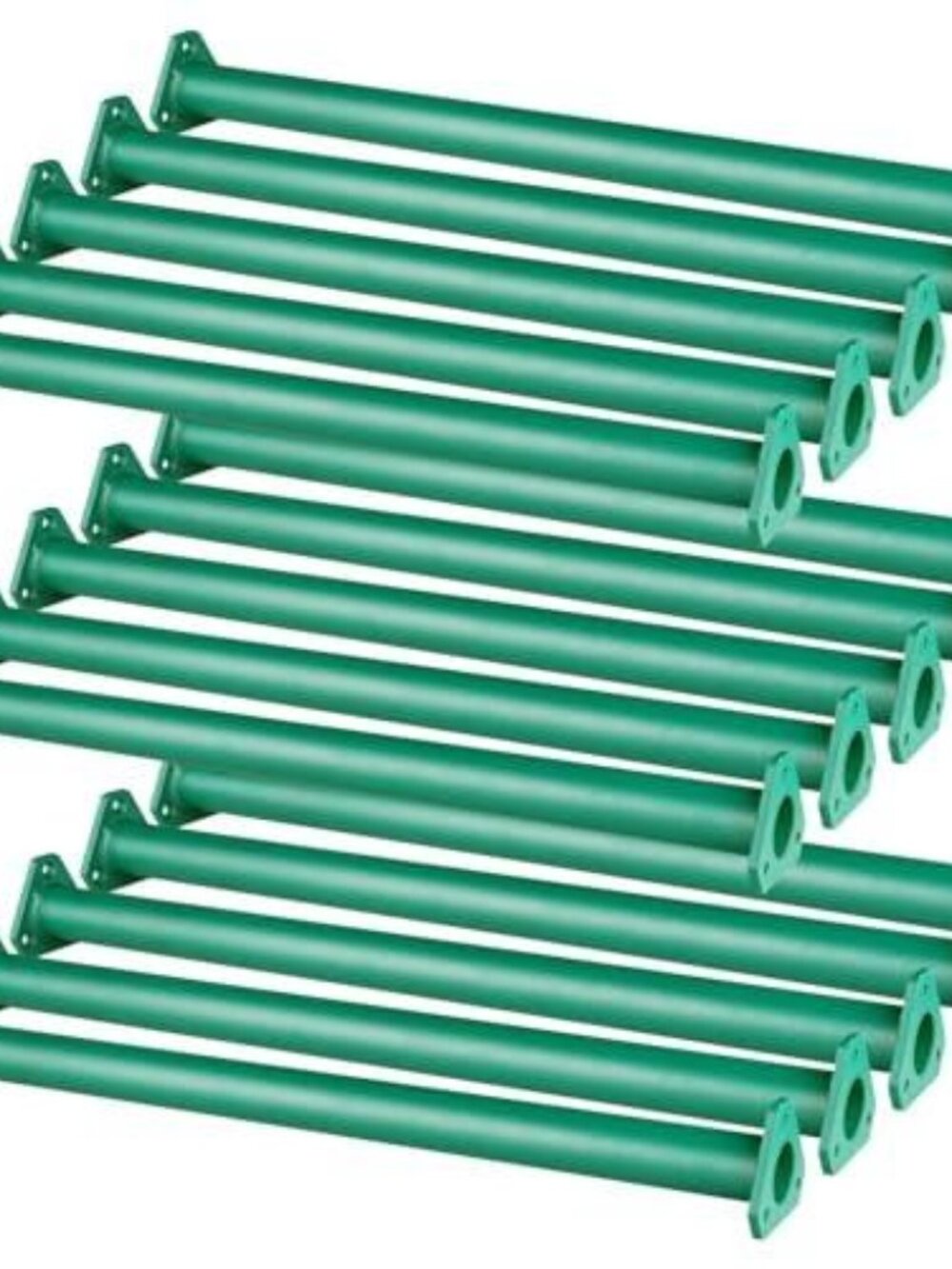 EISENSP 15 Set Metal Monkey Bars Ladder Rungs Set for Backyards Playground